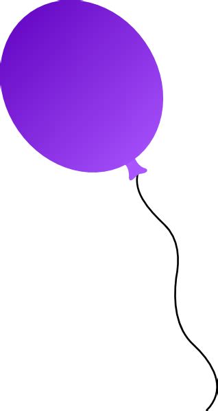 Purple Balloon Clip Art At Vector Clip Art Online Royalty