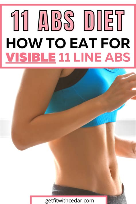 11 Line Abs 3 Key Tips To Eating An 11 Abs Diet In 2021 Abs Weights Diet To Get Abs Ab Diet