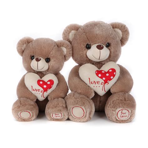 Baby Teddy Bear With Heart Love For U Bobostoy