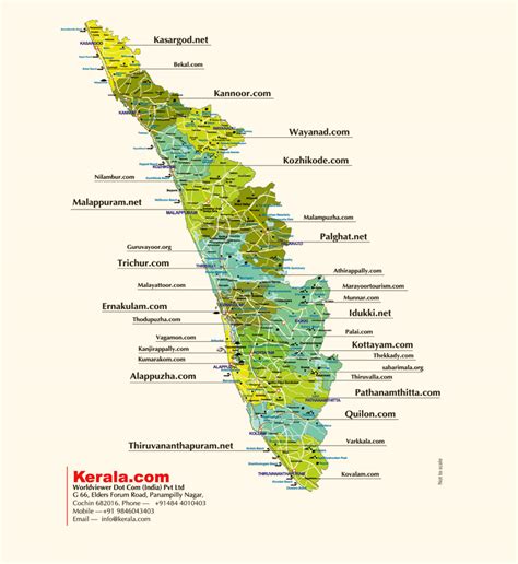 Kerala Map The Complete Guide On Kerala