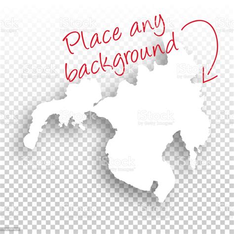 Mindanao Map For Design Blank Background Stock Illustration Download