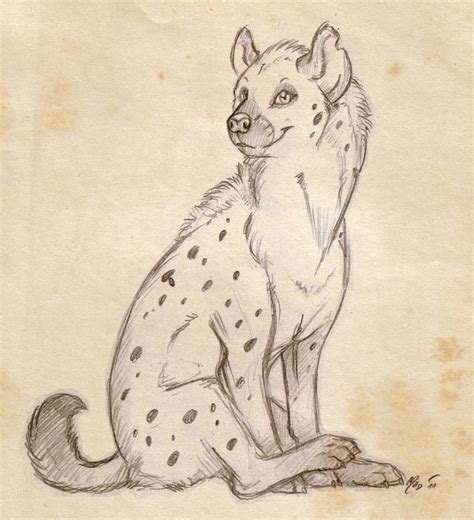 Happy Hyena By Cayleth On Deviantart Furry Art Animal Drawings