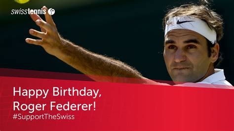 Roger Federer Birthday Acrostic Perfect Tennis