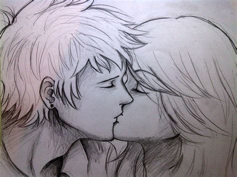 Pics For Drawings Of Couples Kissing Tumblr Love Pinterest