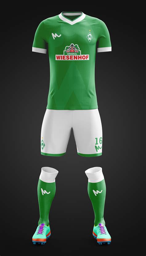 Gotta love those new werder kits. 2016 Werder Bremen Concept Kits on Behance