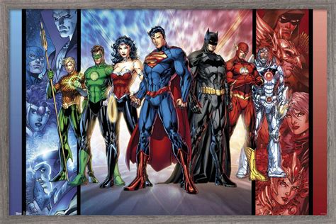 Dc Comics Justice League The New 52 Poster Ebay