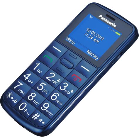 Panasonic Kx Tu110 Mobilní Telefon Pro Seniory Prioritní Hovory Jasný