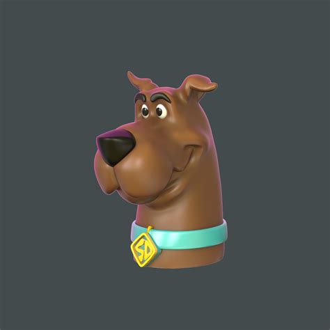 Artstation Scooby Head Stl For 3dprint Resources