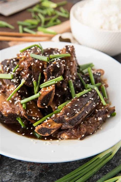 asian beef short ribs slow cooker recipe beef poster