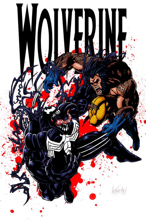 Wolverine Vs Venom By Kracov