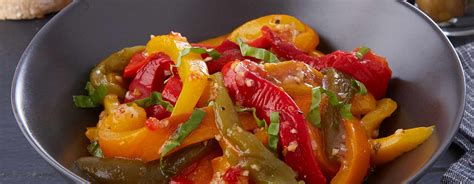 Italian Style Roasted Peppers Ready Set Eat
