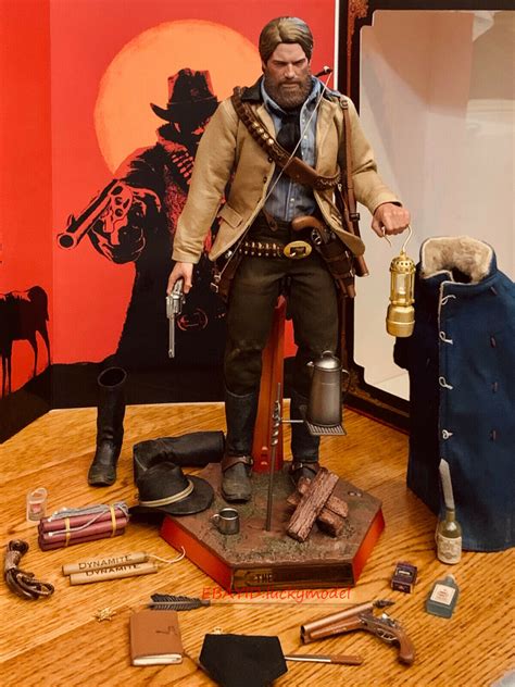 Lim Toys 16 Red Dead Revolver Arthur Morgan Action Figure In Stock New