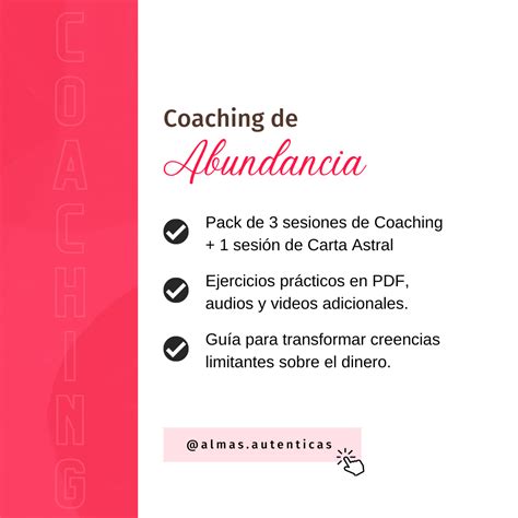 Coaching De Abundancia Terapeutas De Chile
