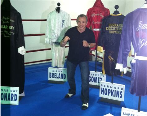 Ray Mancini Visits The Boxing Hall Of Fame