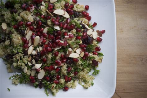 Herbed Quinoa And Pomegranate Salad Sara Sullivan