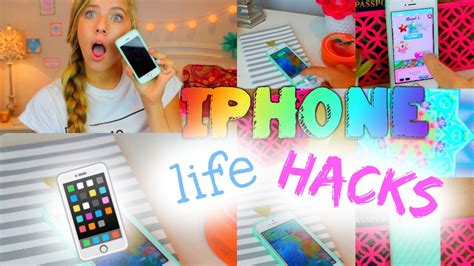 iPHONE LIFE HACKS⎮Tips & Tricks For Your iPhone - YouTube