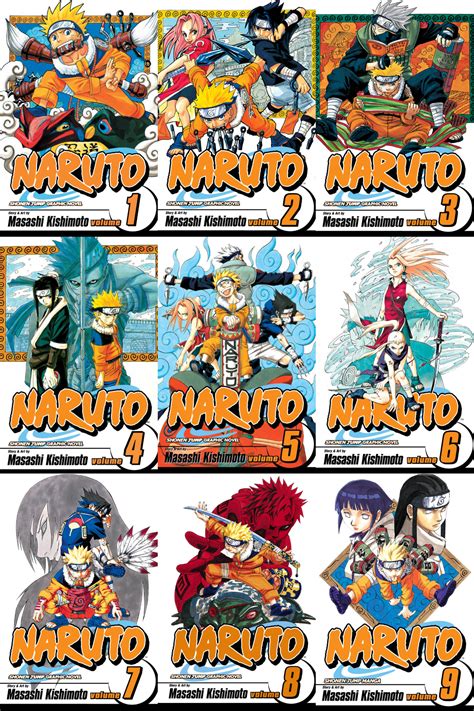 Naruto All Manga Covers Dremof Bieber