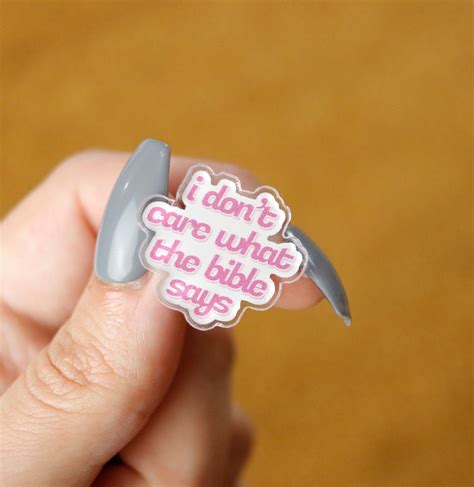 Pro Choice My Body My Choice Pin I Dont Care What The Bible Etsy