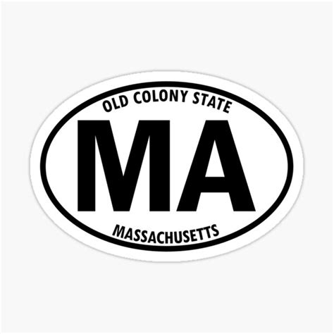 Massachusetts Ma Old Colony State State Abbreviation And Motto