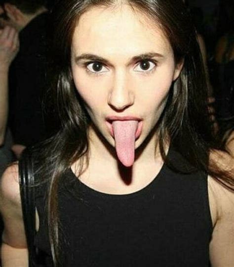 People With Very Long Tongues Pics