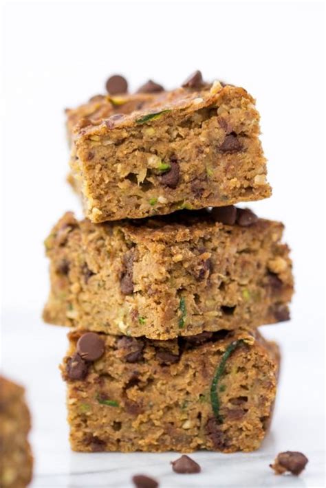 Made with whole grains, fruits, vegetables, healthy fats and added protein, these muffins will help you make the most of this year?s zucchini season! Chocolate Chip Zucchini Protein Bars - Super Healthy Kids