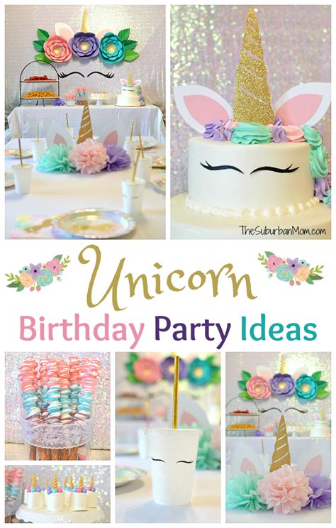 Unicorn Birthday Party Ideas Birthday Cards