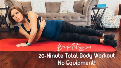 20 minute total body workout no equipment home exercise program prenatal exercise routine