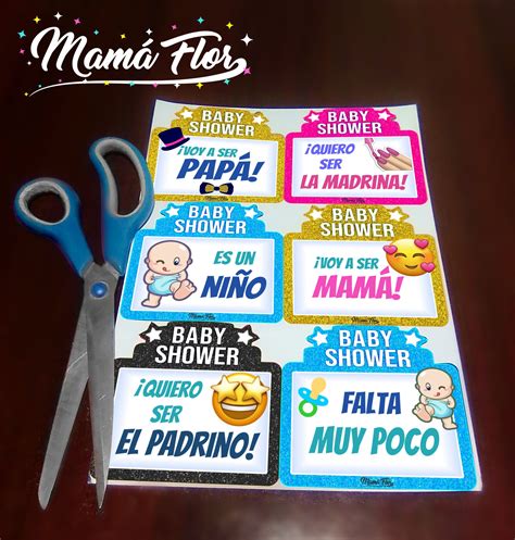 Baby Shower De Niño Letreros Divertidos Para Imprimir Manualidades