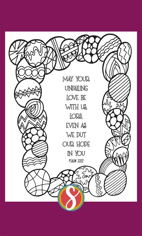 Free Hope Bible Verse Coloring Page Stevie Doodles Free Printable Coloring Pages