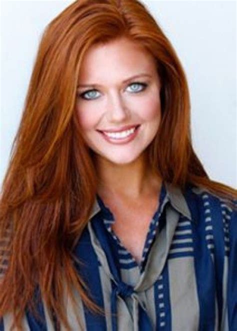 Model Erica Reams Pinner George Pin In 2020 Red Hair Blue Eyes
