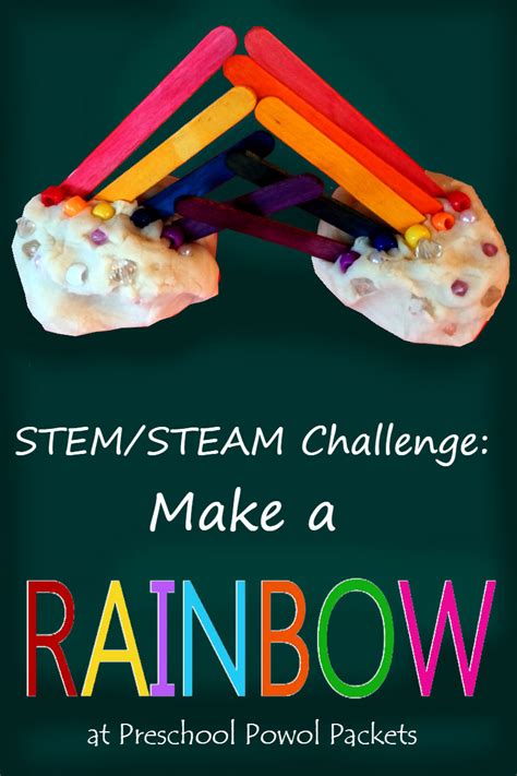 Rainbow Preschool Steam Stem Activities And Science Experiments For