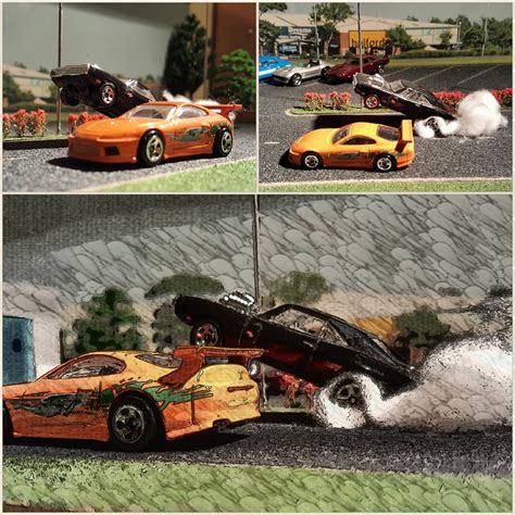 The fast and the furious is a 2001 action film directed by rob cohen and written by gary scott thompson and david ayer. Custom HotWheels and Die Cast Cars: Fast and Furious Drag ...