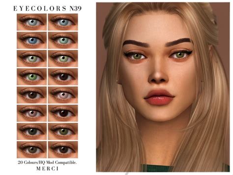 Eyecolors N39 By Merci At Tsr Sims 4 Updates