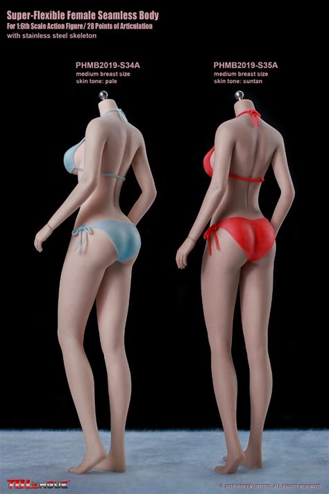 Hiplay Tbleague 16 Scale 12 Inch Female Super Flexible Seamless Figure