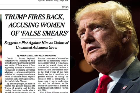Donald Trumps Threat To Sue The New York Times For Defamation