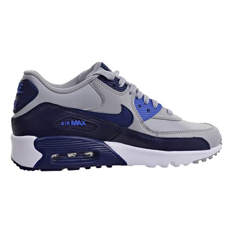 Nike Air Max 90 Ltr Gs Big Kids Shoes Wolf Greybinary Blue 833412