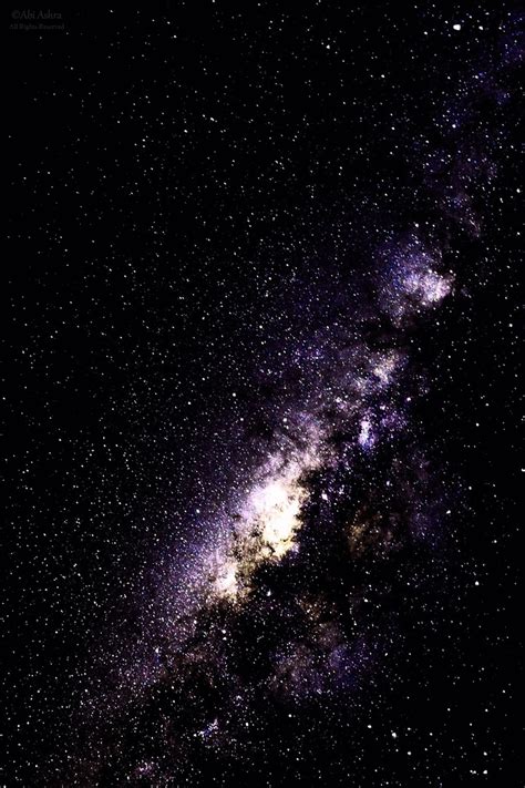 Milky Way  By Abi Ashra Tumblr Space Backgrounds Wallpaper