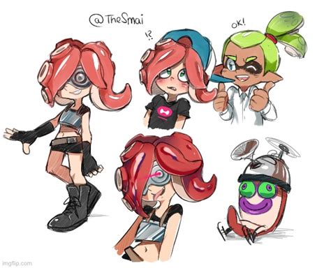 Just Some Fanart I Found On The Internet Of Octoling Imgflip