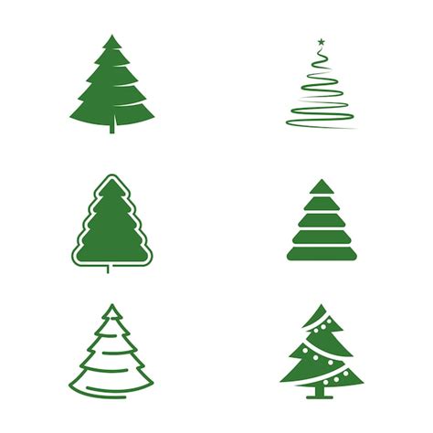 Premium Vector Cedar Tree Vector Icon Illustration