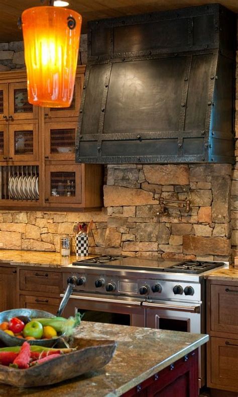 95 Amazing Rustic Kitchen Design Ideas Kitchen Backsplash Rustic
