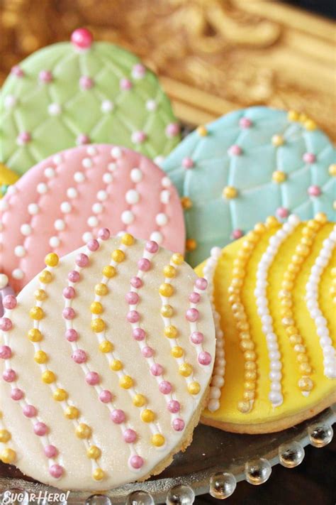 From simple cakes and cupcakes to carrot cake donuts, make spring a little sweeter. Bring a little sparkle to your Easter desserts with these gorgeous Easter Egg Sugar Cook ...