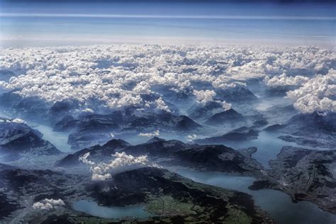 Wallpaper Landscape Mountains Sea Sky Winter Clouds Earth Calm