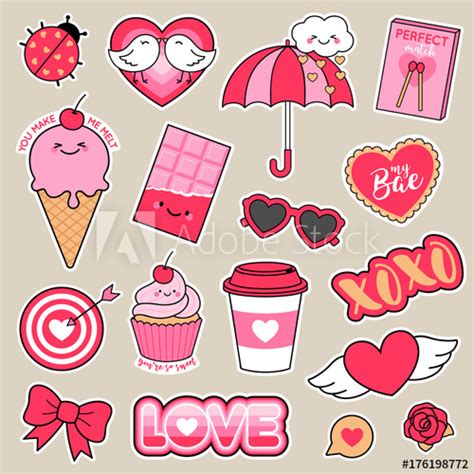 Check out inspiring examples of sticker_design artwork on deviantart, and get inspired by our community of talented artists. Set of girl fashion patches, cute cartoon badges, fun ...