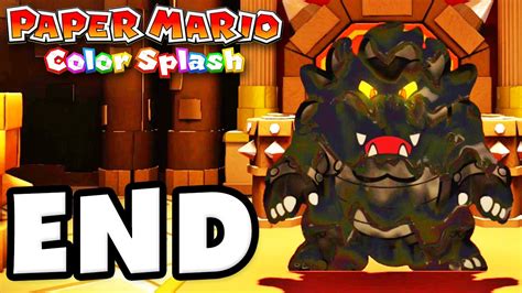 Paper Mario Color Splash Gameplay Walkthrough Part 38 Final Boss