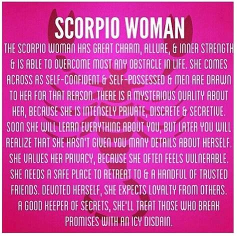 Scorpio Woman Scorpio Zodiac Facts Scorpio Woman Scorpio