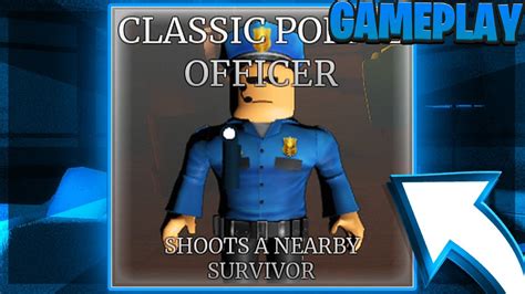 Roblox Survive The Night Slasher Skin Classic Police Officer