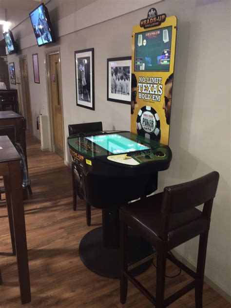 This is usually either $1 or $5. Heads-Up Challenge Arcade Poker Table | Liberty Games