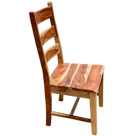 Dallas Ranch Solid Wood School Back Dining Chair