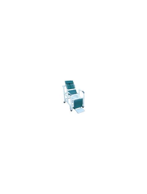 Commode Shower Chair Mjm International Fixed Arms Pvc Frame Reclining