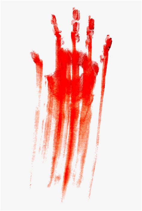 Bloody Hand Bloody Handprint Transparent Png 1181x1181 Free